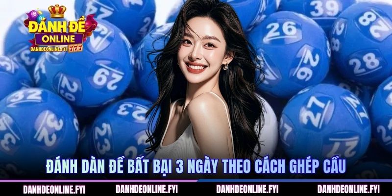 Dàn Đề Bất Bại 3 Ngày - Chốt Lô Đề Dàng, Trúng Ngay Tiền Tỷ 2 Đánh dàn đề bất bại 3 ngày theo cách ghép cầu